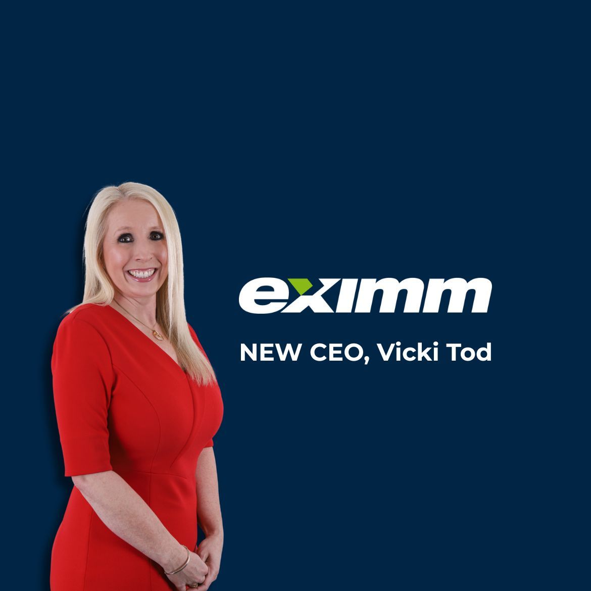 Vicki Tod appointed as the new CEO of Eximm
