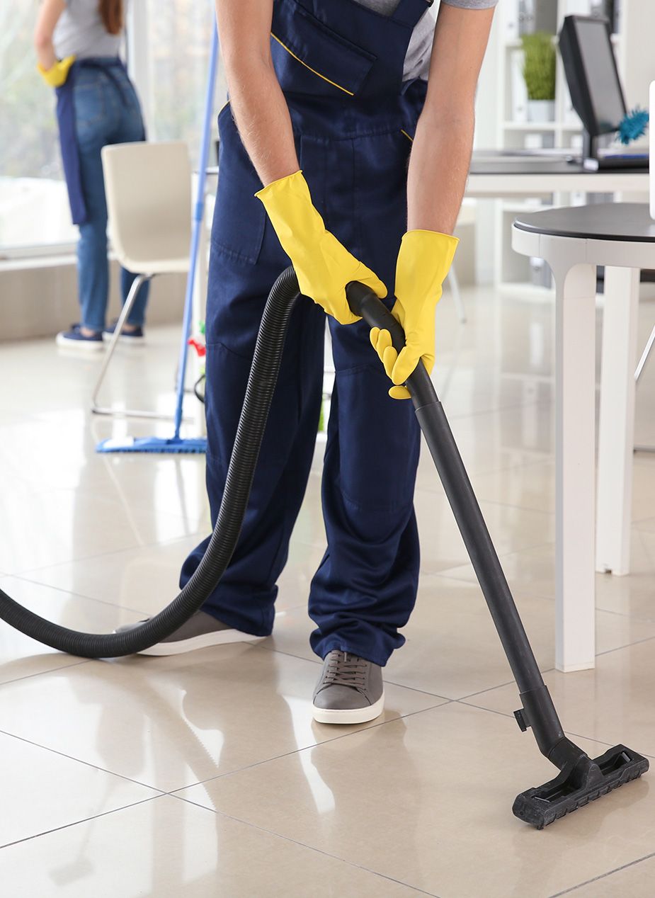 Property Maintenance Fence being painted.