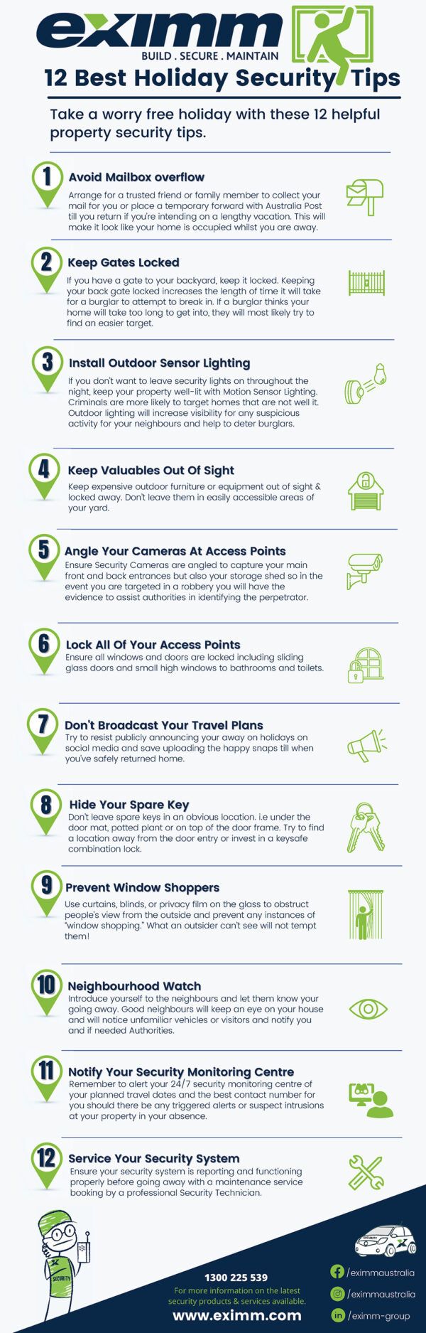 Holiday Security Made Easy: 12 Tips to Keep Your Property Safe