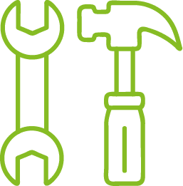 Renovations and modifications icon