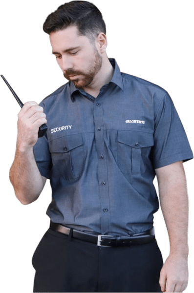security company employee on the Gold Coast